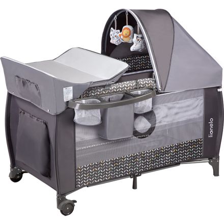 Манеж-кроватка Lionelo Sven Plus Grey Scandi